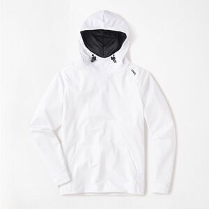 UNRL Men’s Crossover Hoodie II Sweatshirt Mens Medium | Ivory (white/cream)